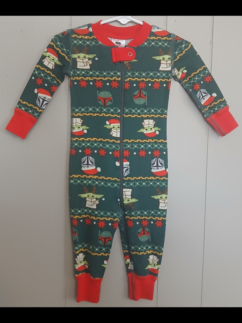 Hanna Andersson Star Wars Christmas 6-12 Months Pajama